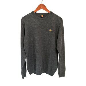 WATFORD Sweater Grew Crewneck Embroidered Bee Size Large